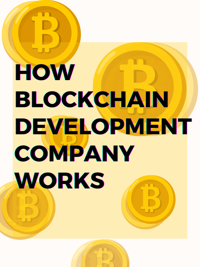 How blockchain development company works